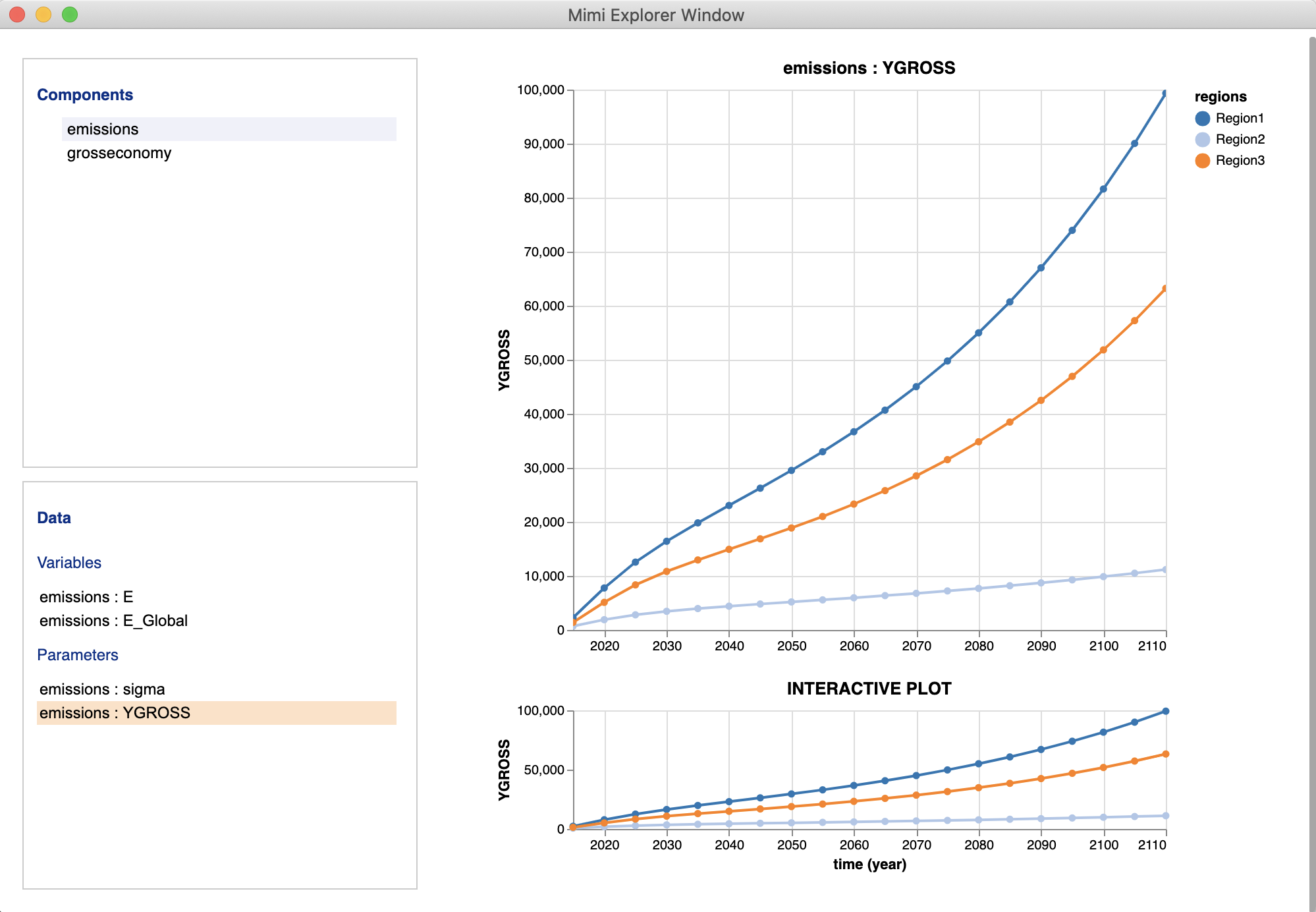 Explorer Model Example